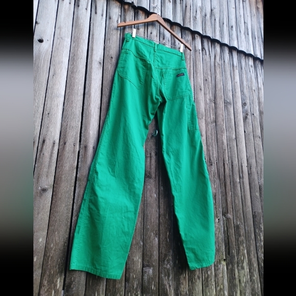 Vintage Pants & Jumpsuits Vintage 7s Dee Cee Baggy Wide Leg Green